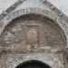 Il bassorilievo che sovrasta il portone d'ingresso della Basilica di San Nicola. Risale al XIV secolo e ritrae il patrono della citt